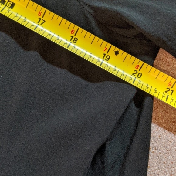 A.N.A embroidered boho black flowy blouse top lrg - Picture 4 of 9